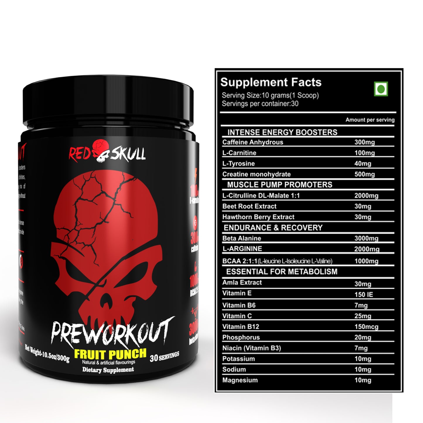 Redskull Preworkout (Buy 1 Get 1 Free)