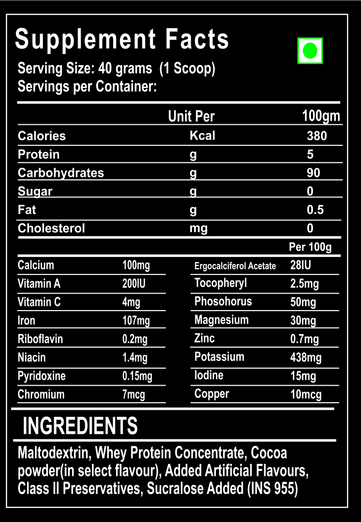 REDSKULL WEIGHT GAINER