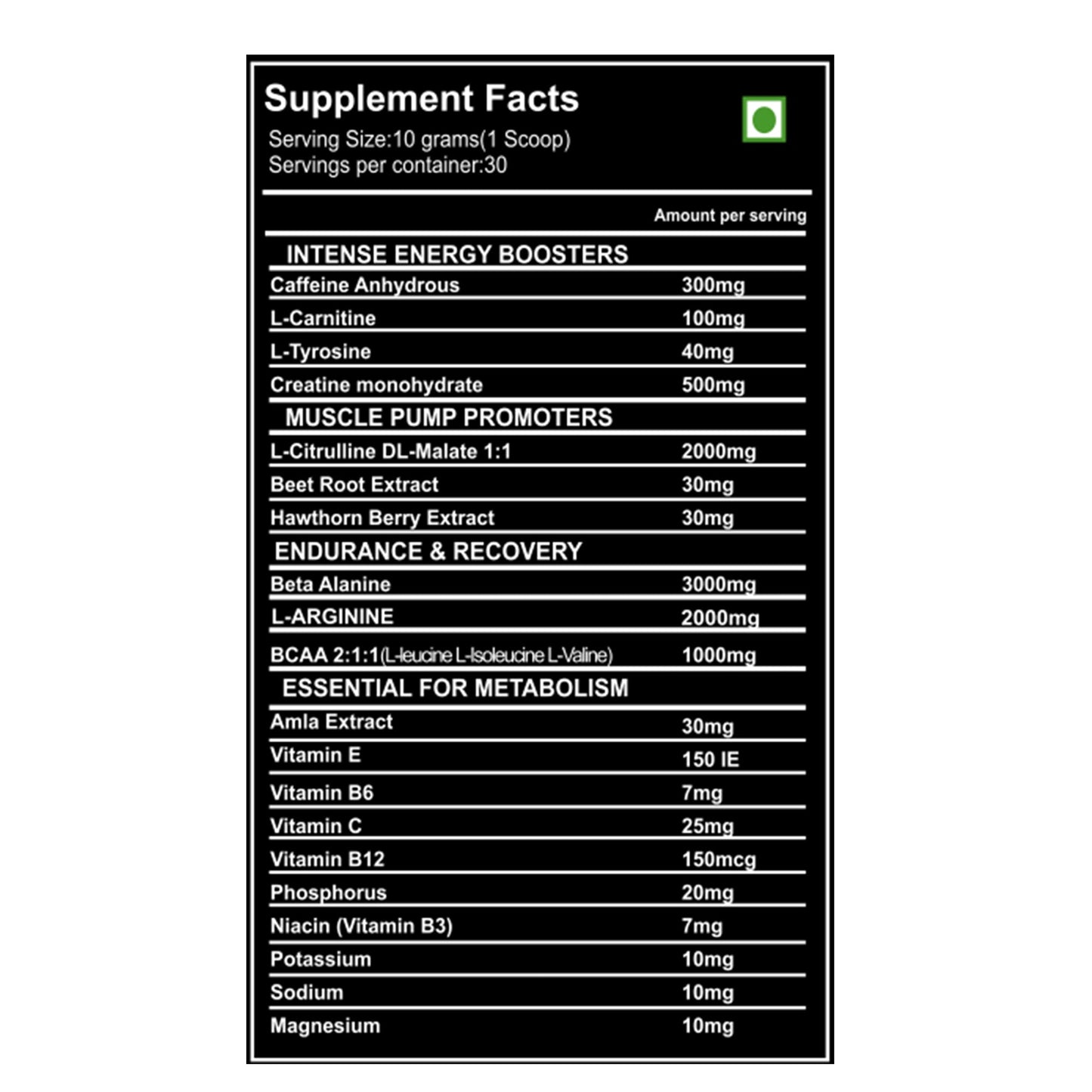 The Ultimate Performance Stack: Preworkout & EAA Combo